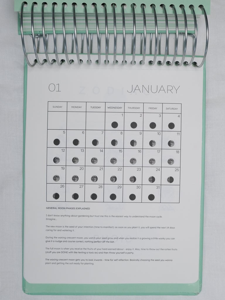 2025 MY MOONS Calender